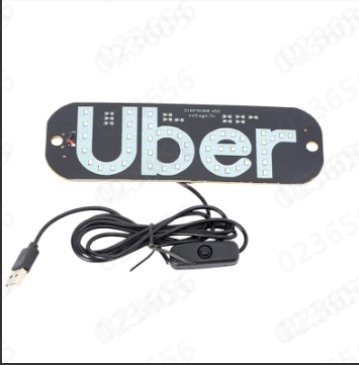 thumbnail image 2 of Signo LED iluminado para el enchufe del USB Signo de luz LED para el parabrisas del coche Taxi Signo de luz Pegatina parabrisas Cab Indicador de luz, 2 of 2